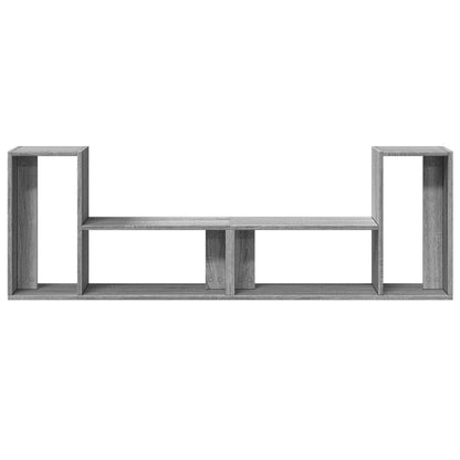 Mobili TV 2 pz Grigio Sonoma 75x30x50 cm in Legno Multistrato - homemem39