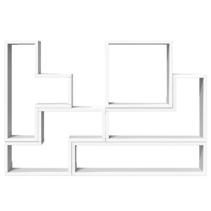 Scaffale a Parete Bianco 90x12x64 cm in Legno Multistrato | homemem39