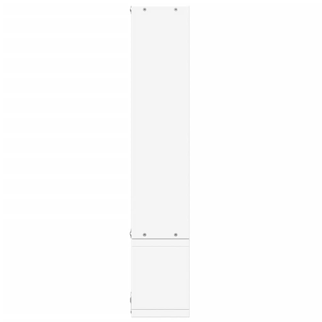 Scaffale a Parete Bianco 90x12x64 cm in Legno Multistrato | homemem39