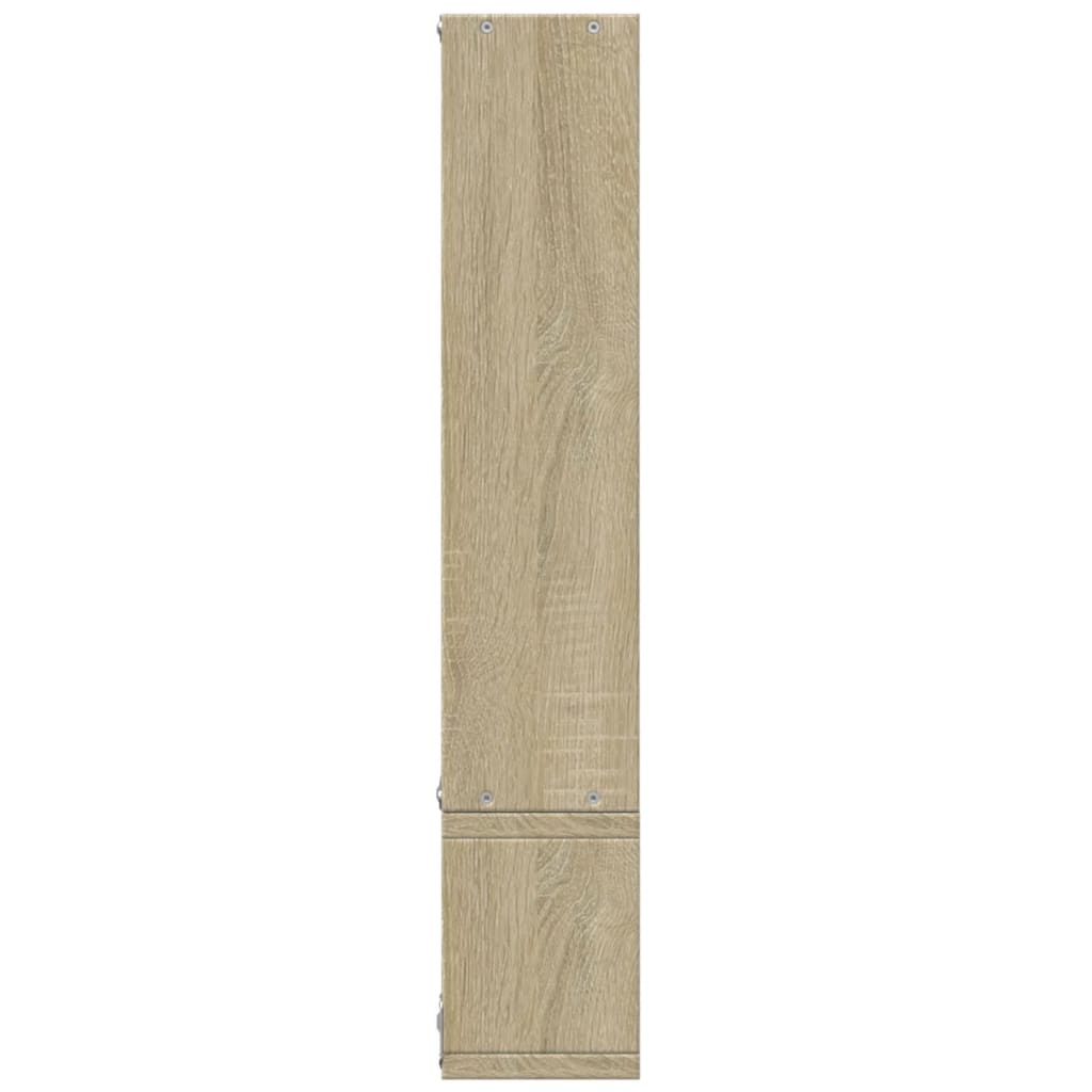 Scaffale a Parete Rovere Sonoma 96x12x64cm in Legno Multistrato | homemem39