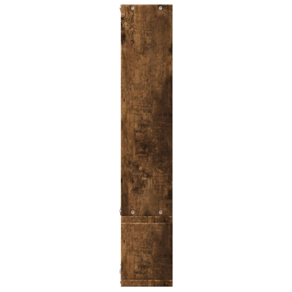 Mensola a Muro Rovere Fumo 96x12x64 cm in Legno Multistrato | homemem39