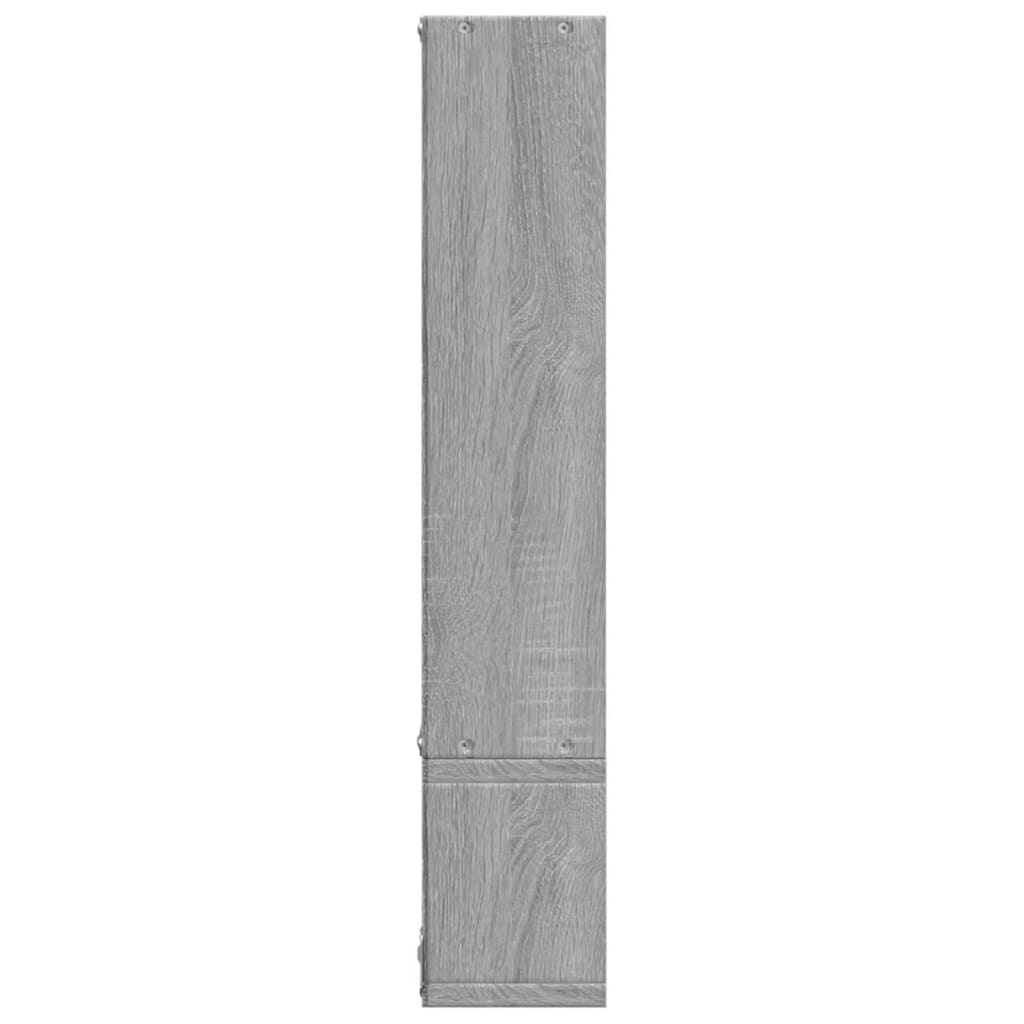 Mensola a Muro Grigio Sonoma 96x12x64 cm in Legno Multistrato | homemem39