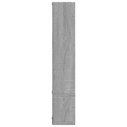 Mensola a Muro Grigio Sonoma 96x12x64 cm in Legno Multistrato