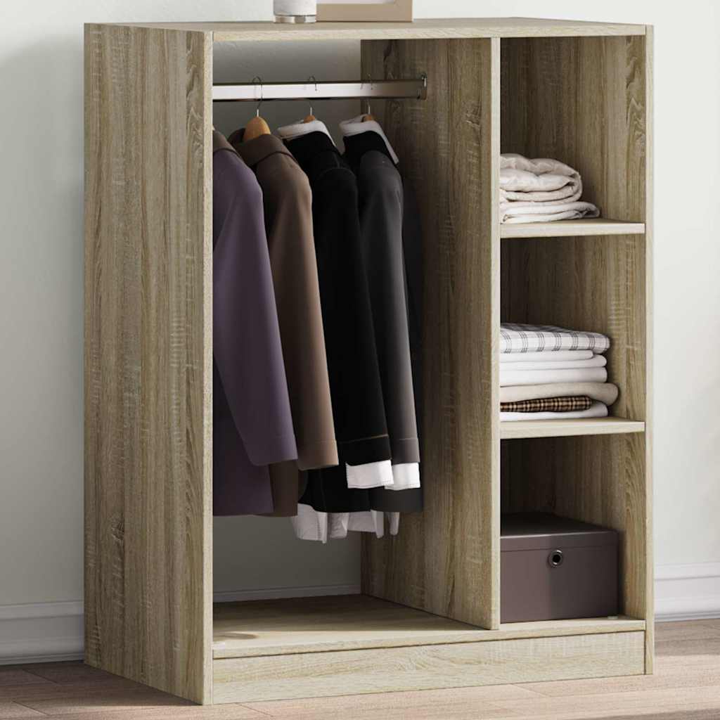 Armadio Rovere Sonoma 77x48x102 cm in Legno Multistrato | homemem39