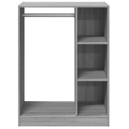 Armadio Grigio Sonoma 77x48x102 cm in Legno Multistrato | homemem39