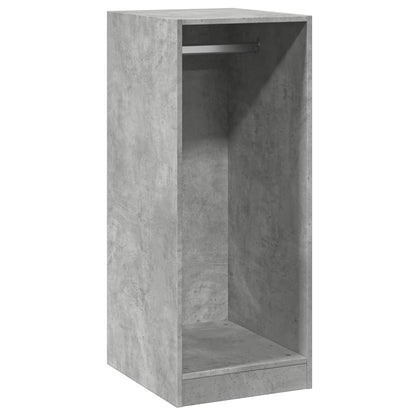 Armadio Grigio Cemento 48x41x102 cm in Legno Multistrato | homemem39