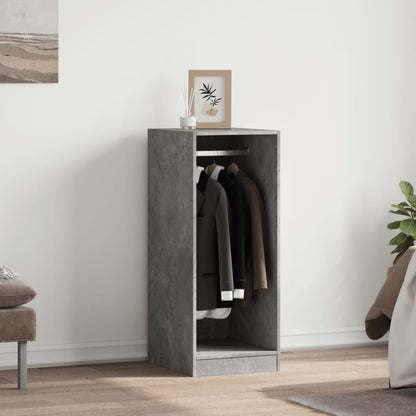 Armadio Grigio Cemento 48x41x102 cm in Legno Multistrato | homemem39