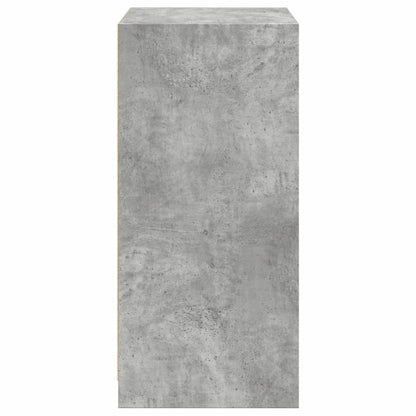 Armadio Grigio Cemento 48x41x102 cm in Legno Multistrato | homemem39