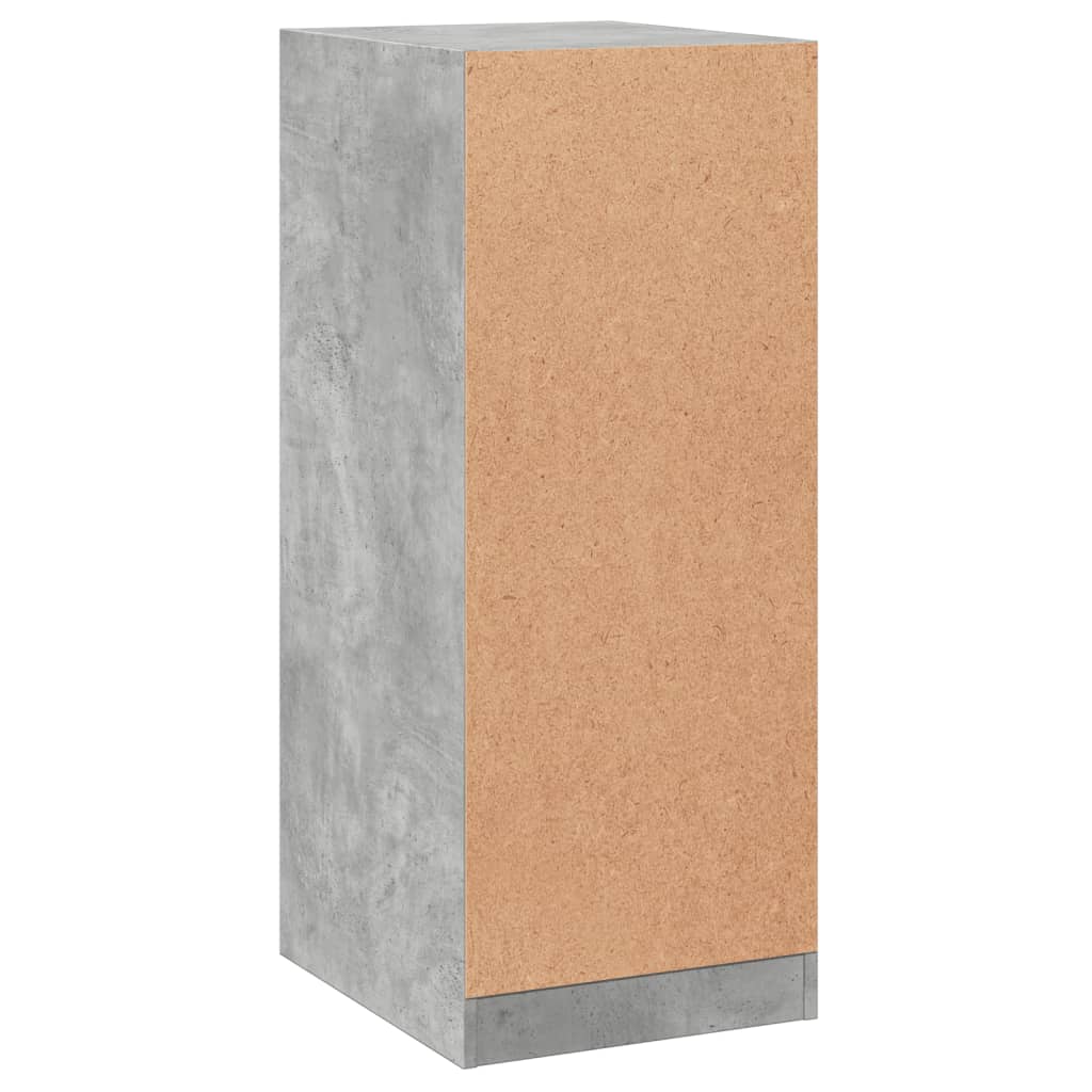 Armadio Grigio Cemento 48x41x102 cm in Legno Multistrato | homemem39
