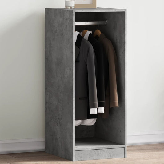 Armadio Grigio Cemento 48x41x102 cm in Legno Multistrato - homemem39