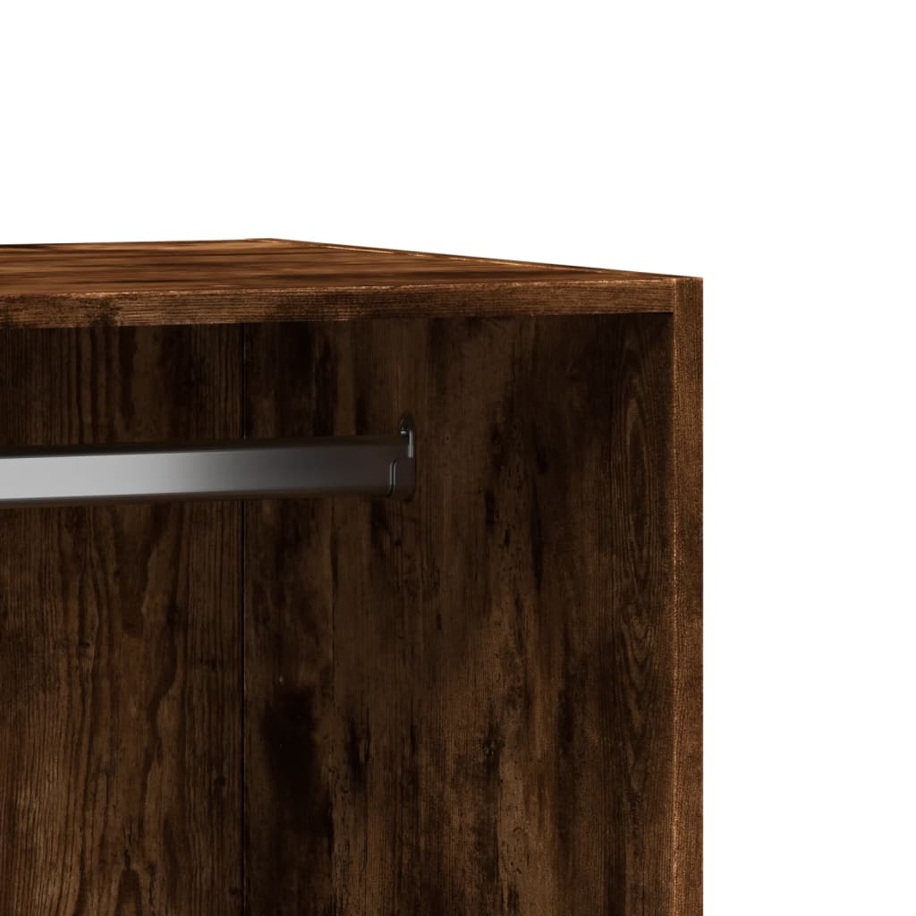 Armadio Rovere Fumo 48x41x102 cm in Legno Multistrato | homemem39