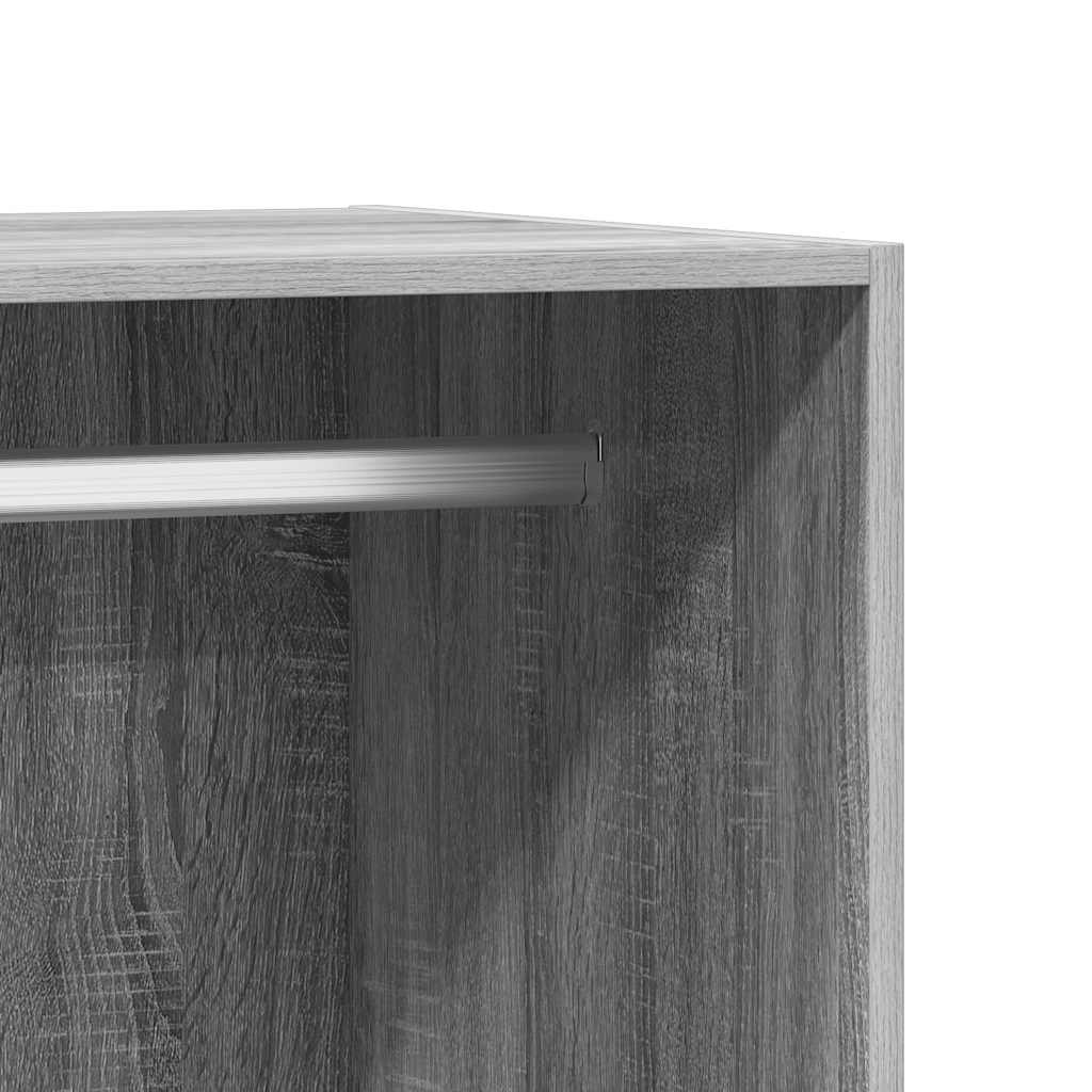Armadio Grigio Sonoma 48x41x102 cm in Legno Multistrato | homemem39