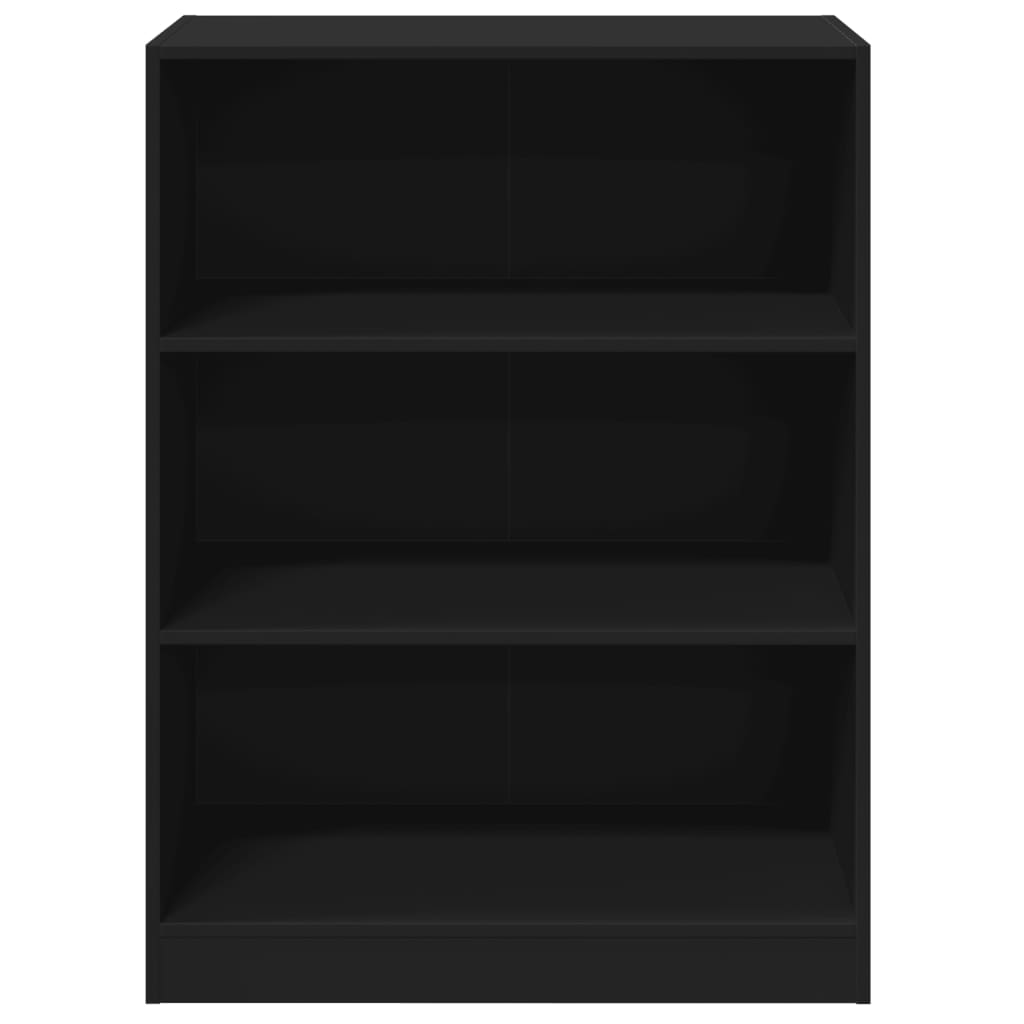 Armadio Nero 77x48x102 cm in Legno Multistrato | homemem39