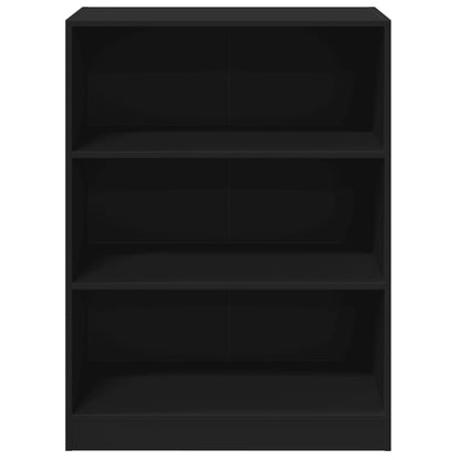 Armadio Nero 77x48x102 cm in Legno Multistrato | homemem39