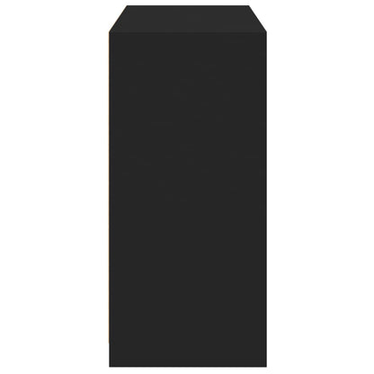 Armadio Nero 77x48x102 cm in Legno Multistrato | homemem39