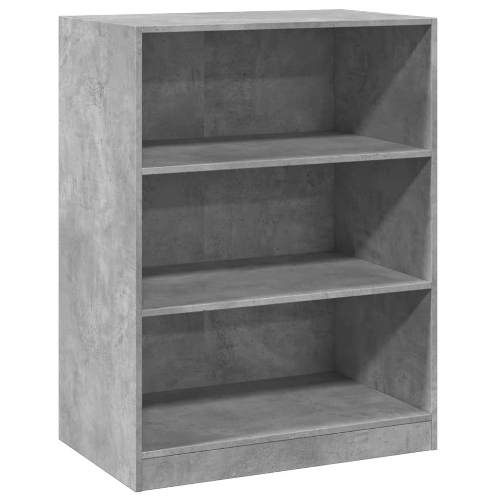 Armadio Grigio Cemento 77x48x102 cm in Legno Multistrato | homemem39