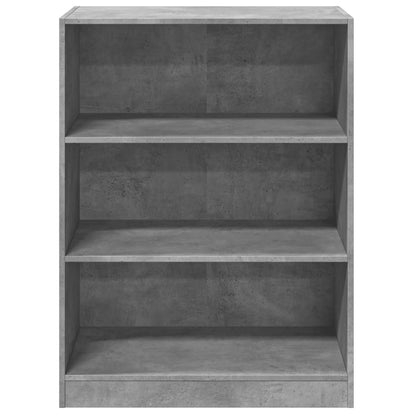 Armadio Grigio Cemento 77x48x102 cm in Legno Multistrato | homemem39