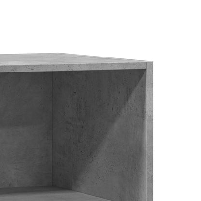 Armadio Grigio Cemento 77x48x102 cm in Legno Multistrato | homemem39