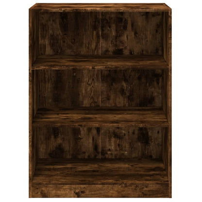 Armadio Rovere Fumo 77x48x102 cm in Legno Multistrato