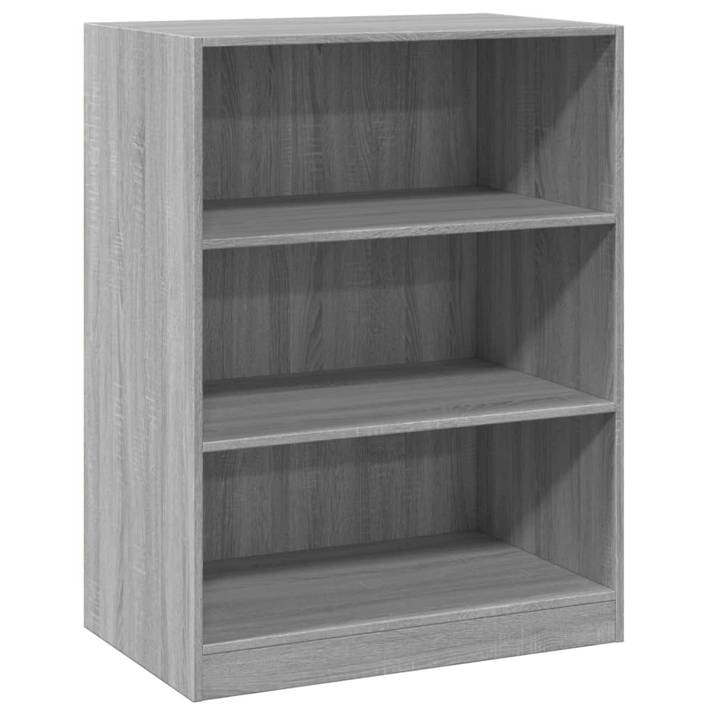 Armadio Grigio Sonoma 77x48x102 cm in Legno Multistrato | homemem39