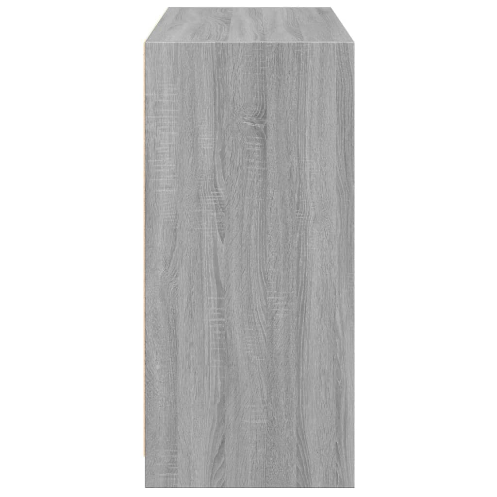 Armadio Grigio Sonoma 77x48x102 cm in Legno Multistrato | homemem39