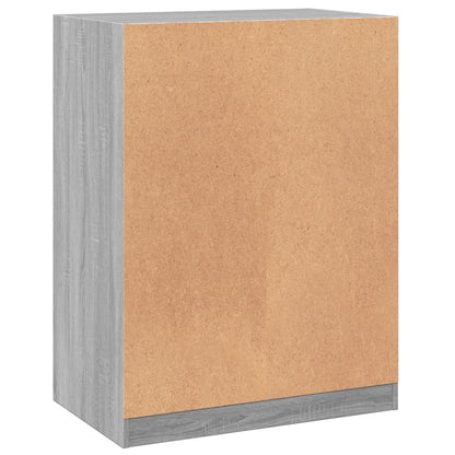 Armadio Grigio Sonoma 77x48x102 cm in Legno Multistrato | homemem39