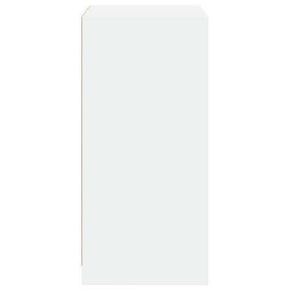 Armadio Bianco 48x41x102 cm in Legno Multistrato | homemem39