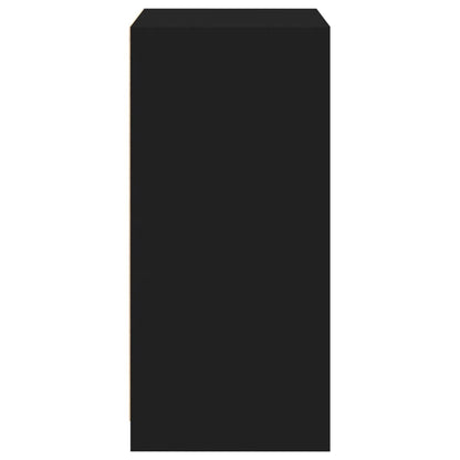 Armadio Nero 48x41x102 cm in Legno Multistrato | homemem39