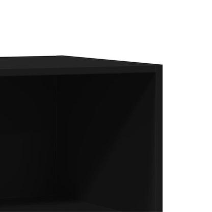 Armadio Nero 48x41x102 cm in Legno Multistrato | homemem39