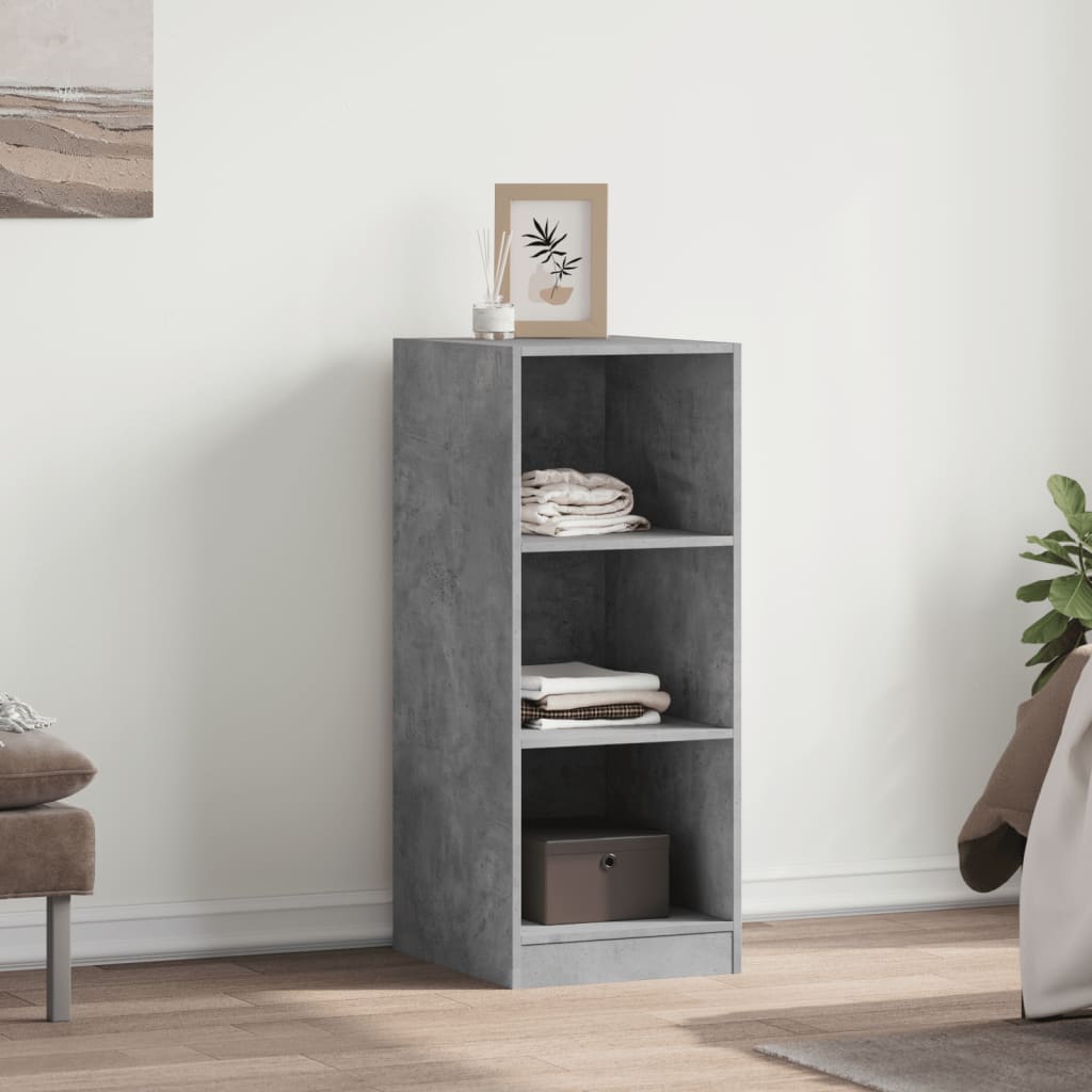 Armadio Grigio Cemento 48x41x102 cm in Legno Multistrato | homemem39