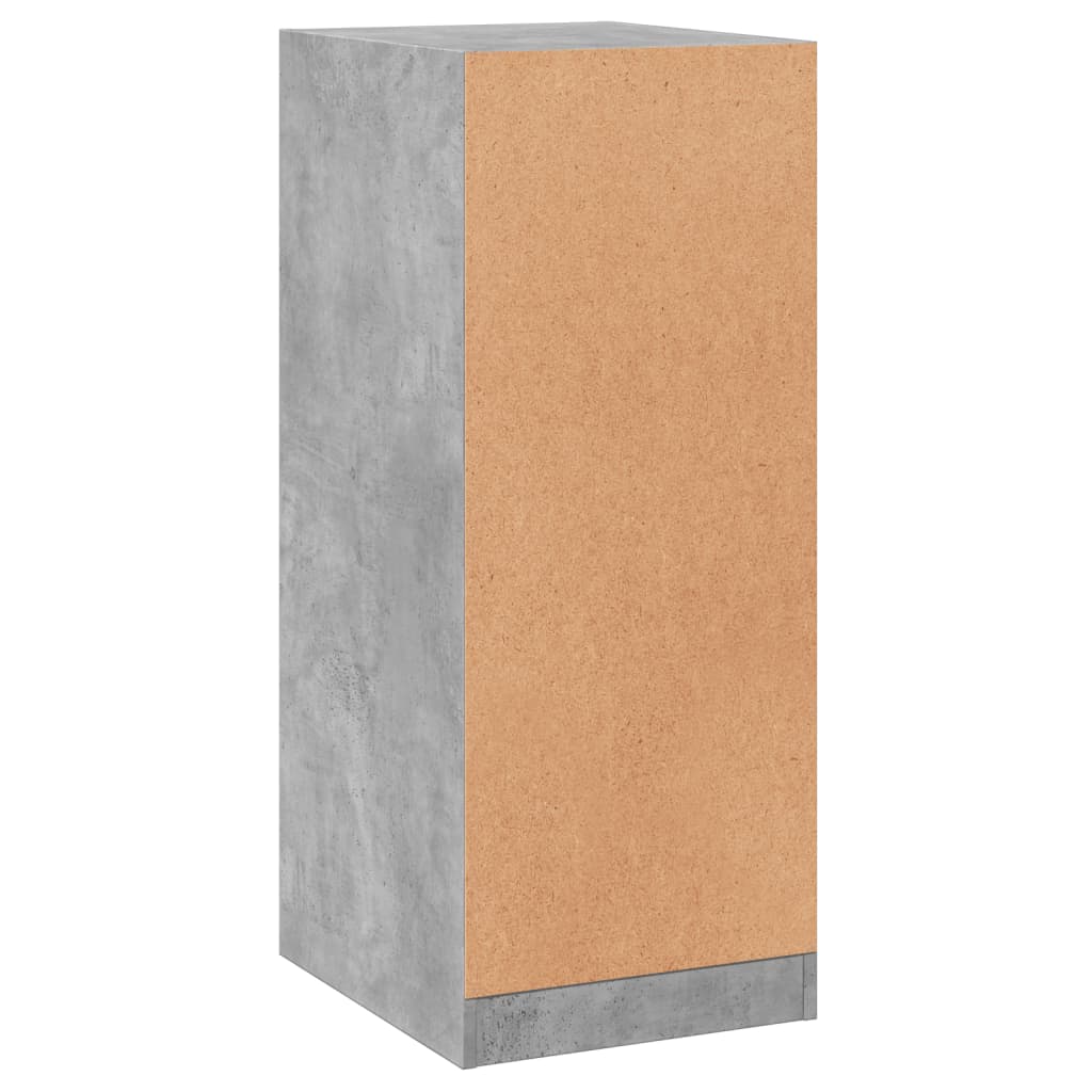 Armadio Grigio Cemento 48x41x102 cm in Legno Multistrato | homemem39