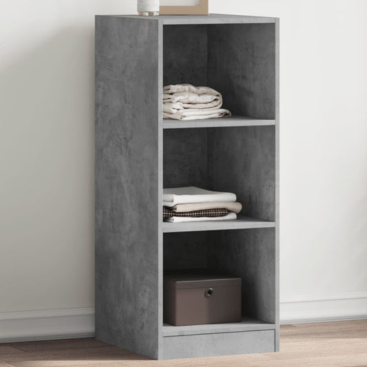 Armadio Grigio Cemento 48x41x102 cm in Legno Multistrato - homemem39