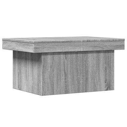 Tavolino da Salotto Grigio Sonoma 80x55x40 cm Legno Multistrato | homemem39