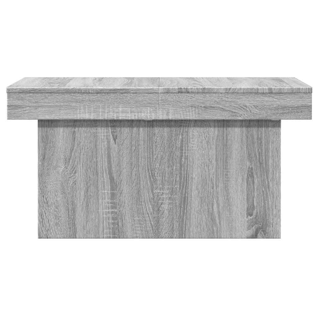 Tavolino da Salotto Grigio Sonoma 80x55x40 cm Legno Multistrato | homemem39