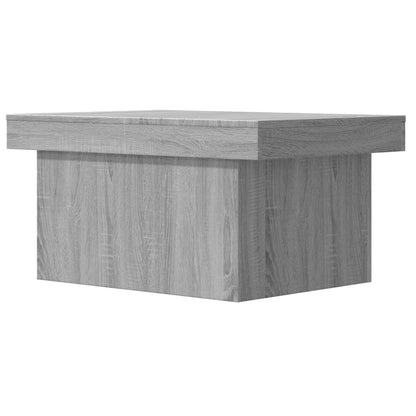 Tavolino da Salotto Grigio Sonoma 80x55x40 cm Legno Multistrato | homemem39