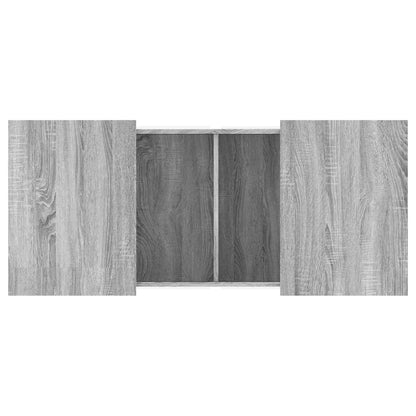 Tavolino da Salotto Grigio Sonoma 80x55x40 cm Legno Multistrato | homemem39