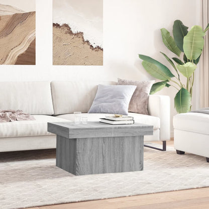 Tavolino da Salotto Grigio Sonoma 100x55x40cm Legno Multistrato | homemem39