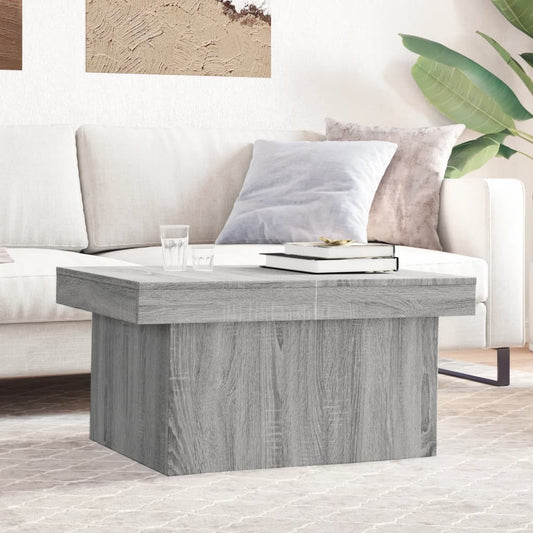 Tavolino da Salotto Grigio Sonoma 100x55x40cm Legno Multistrato | homemem39