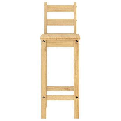 Set da Bar 3 pz in Legno Massello di Pino