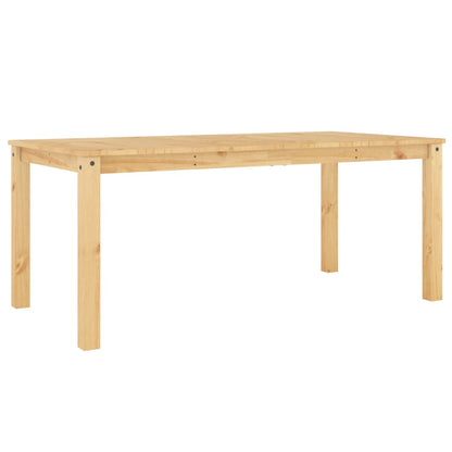 Tavolo da Pranzo PANAMA Grigio 180x90x75 cm Legno Massello Pino | homemem39
