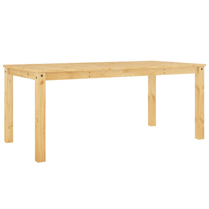 Tavolo da Pranzo PANAMA Grigio 180x90x75 cm Legno Massello Pino | homemem39