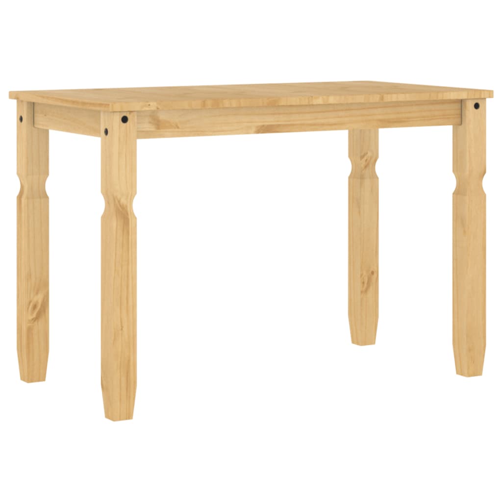 Tavolo da Pranzo Corona 112x60x75 cm in Legno Massello di Pino | homemem39