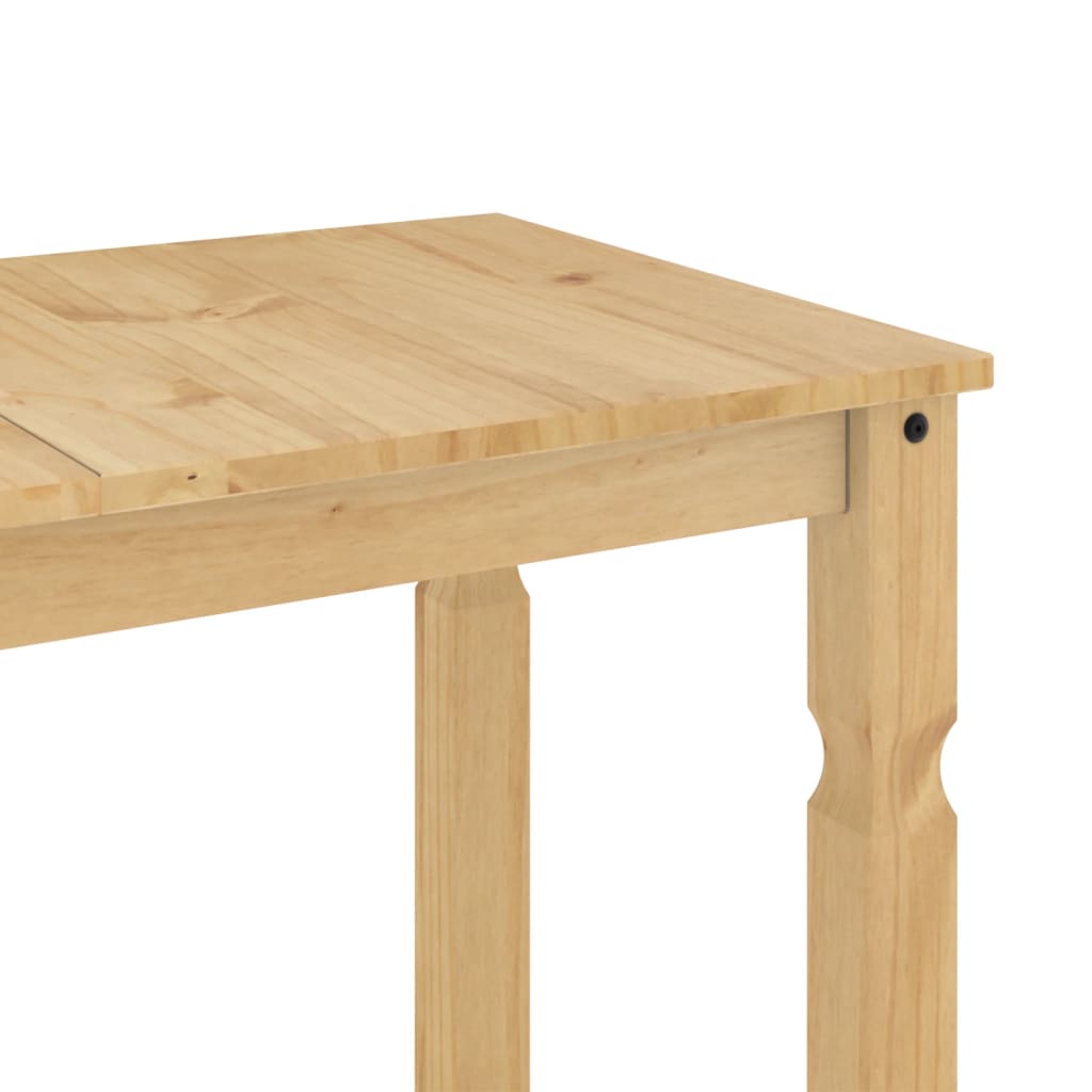 Tavolo da Pranzo Corona 112x60x75 cm in Legno Massello di Pino | homemem39
