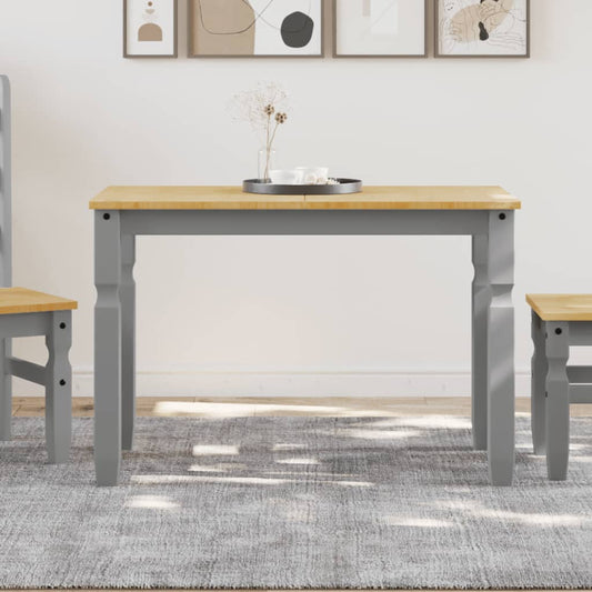 Tavolo da Pranzo Corona 112x60x75 cm in Legno Massello di Pino | homemem39