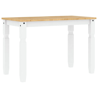Tavolo da Pranzo Corona 112x60x75 cm in Legno Massello di Pino | homemem39