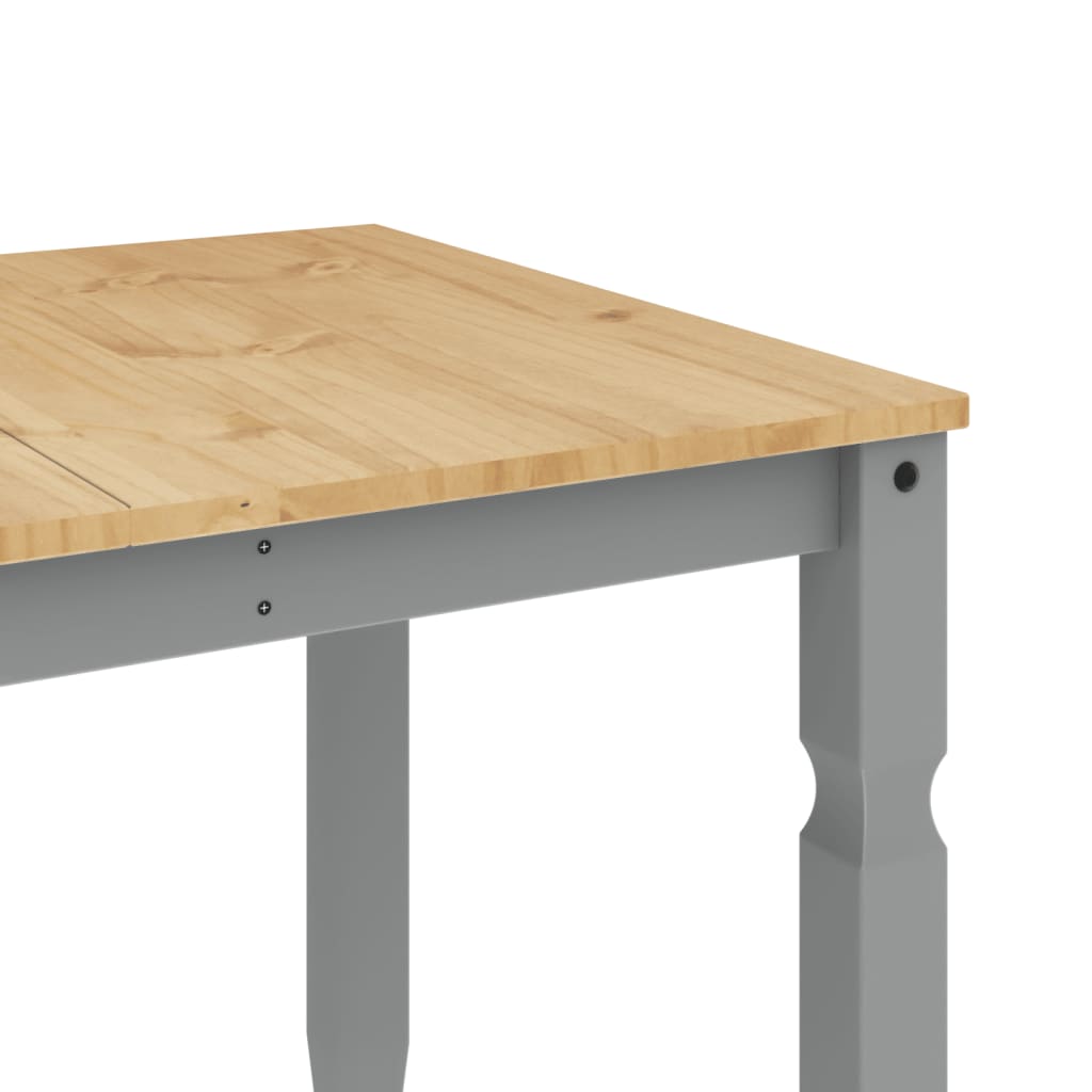 Tavolo da Pranzo Corona 160x80x75 cm in Legno Massello di Pino | homemem39