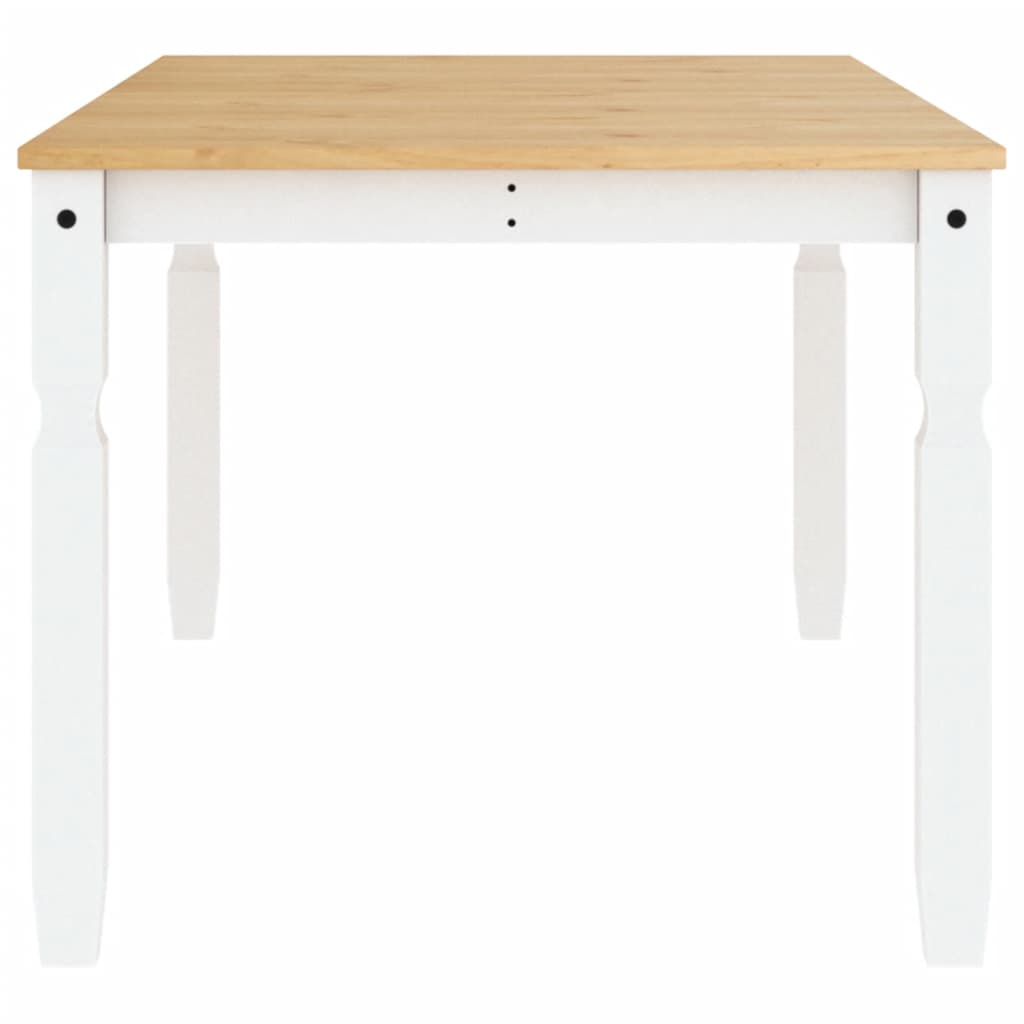 Tavolo da Pranzo Corona 180x90x75 cm in Legno Massello di Pino | homemem39
