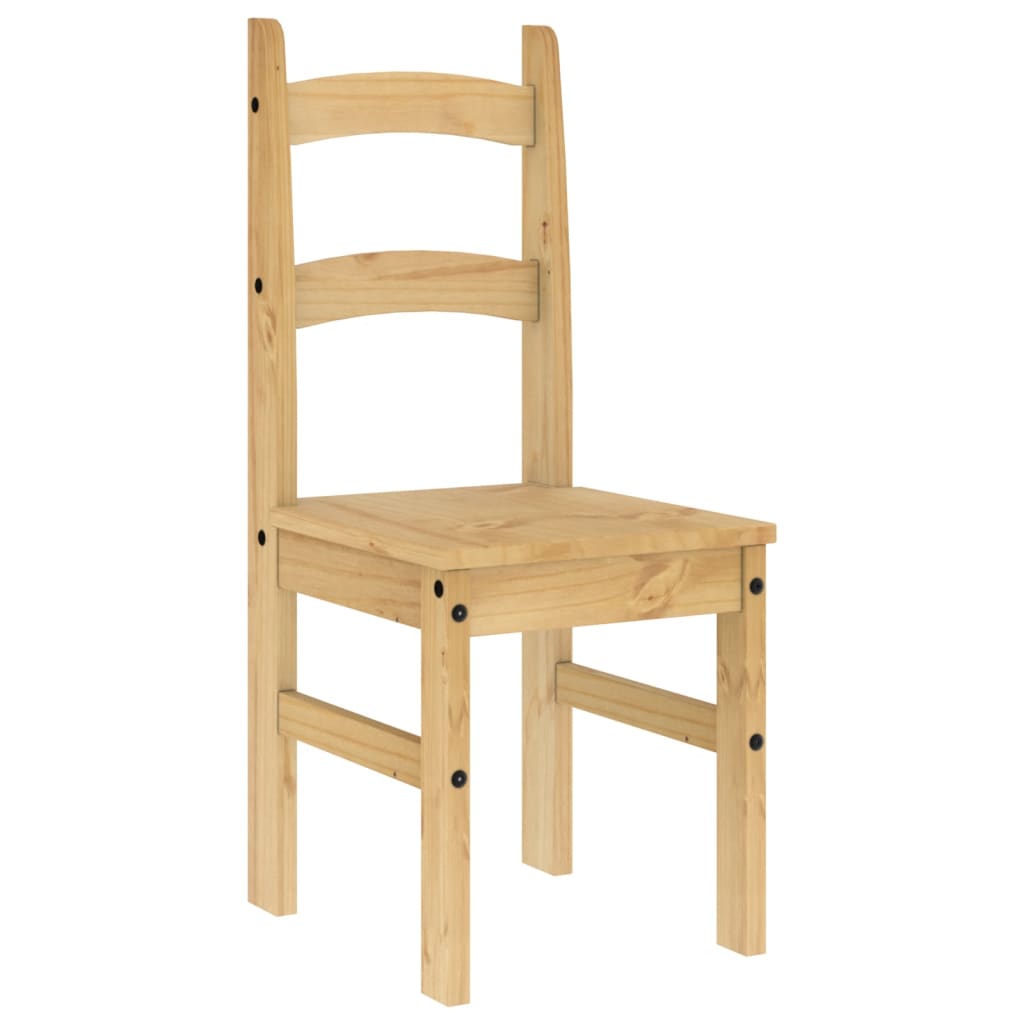 Sedie da Pranzo 2 pz 40x46x99 cm Legno Massello di Pino | homemem39