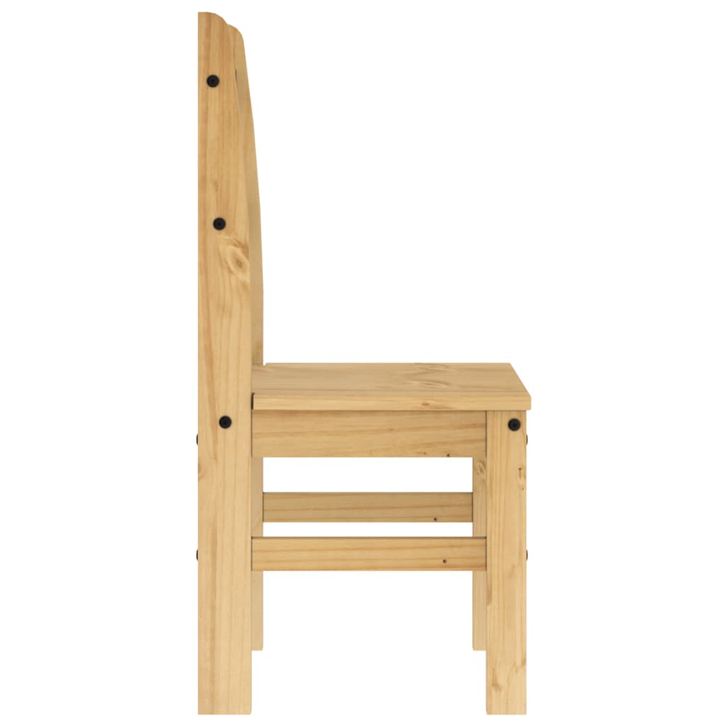 Sedie da Pranzo 2 pz 40x46x99 cm Legno Massello di Pino | homemem39