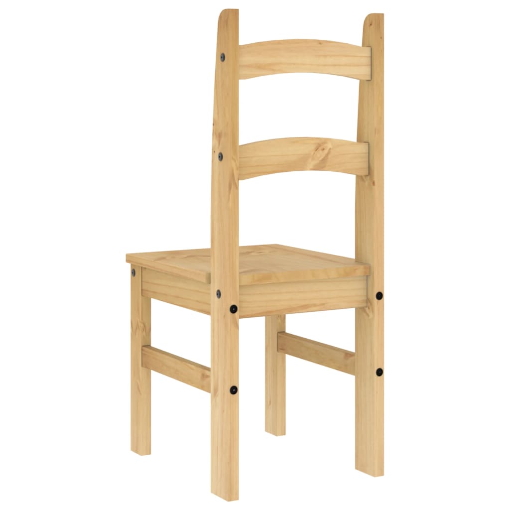 Sedie da Pranzo 2 pz 40x46x99 cm Legno Massello di Pino | homemem39